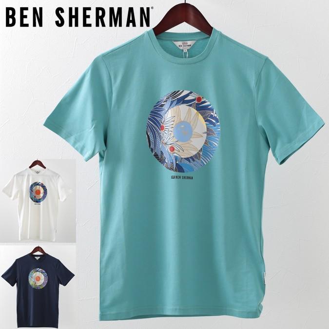 Ben Sherman（ベンシャーマン） Tシャツ トロピカル ターゲットマーク