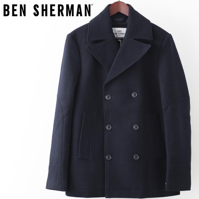 Ben Sherman ベンシャーマン メンズ ピーコート ウール Pコート 