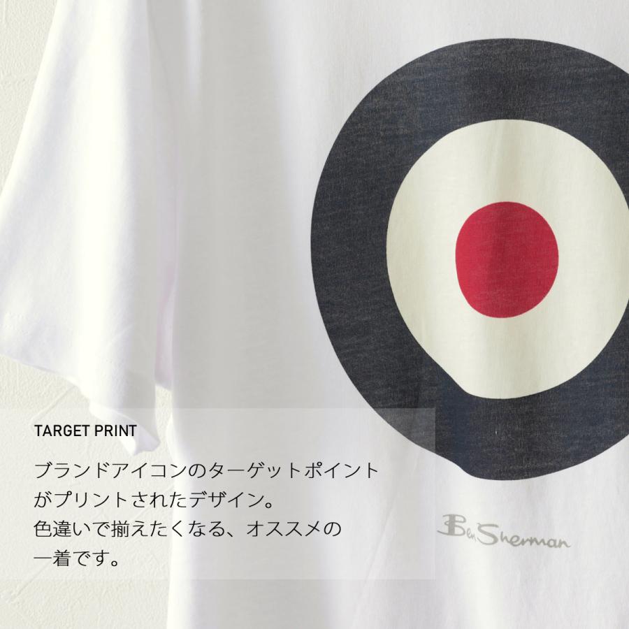 Ben Sherman（ベンシャーマン） メンズ Tシャツ 半袖 ターゲットマーク