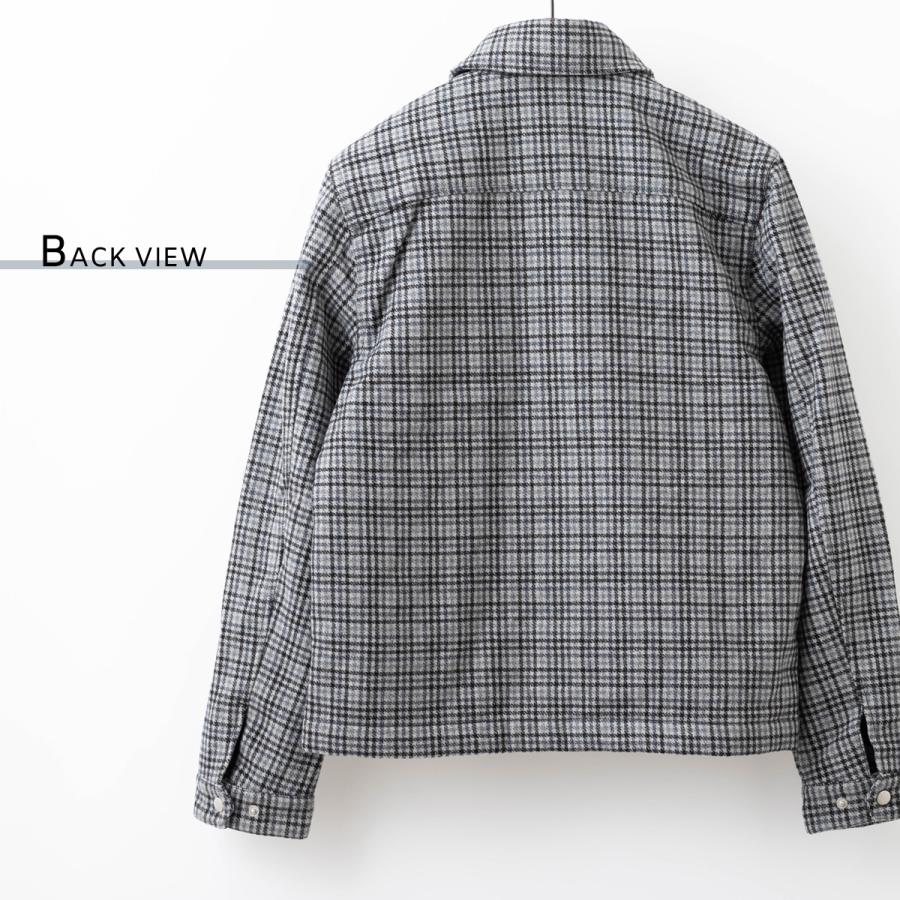 Ben Sherman（ベンシャーマン） メンズ ジップジャケット ウール