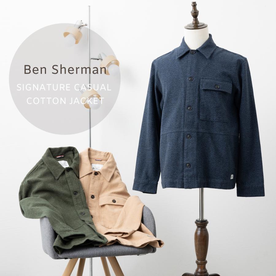 Ben Sherman（ベンシャーマン） カジュアルコットンジャケット ダーク 