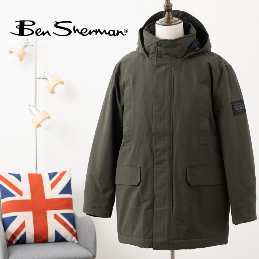 Ben Sherman オリーブ モッズコート 新品タグ付き Ben Sherman（ベンシャーマン） ヘビーパーカー コート モッズコート