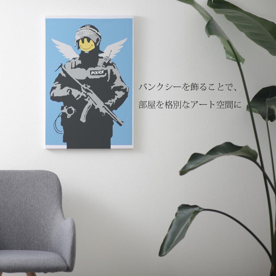 BANKSY CANVAS ART キャンバスアートファブリックパネル BANKSY CANVAS ART キャンバスアートファブリックパネル