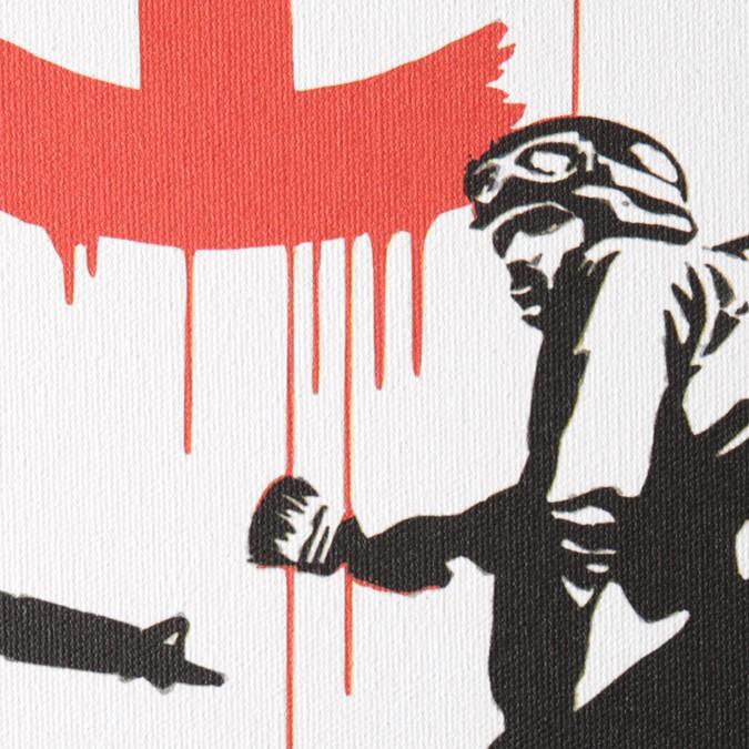 BANKSY CANVAS ART バンクシー キャンバスアート ポスター 