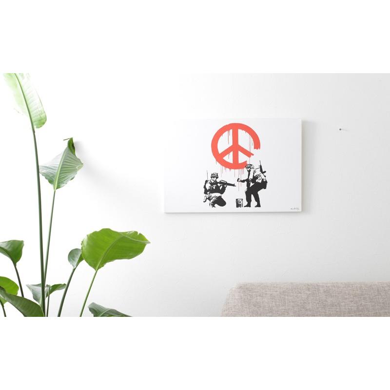 BANKSY CANVAS ART バンクシー キャンバスアート ポスター 