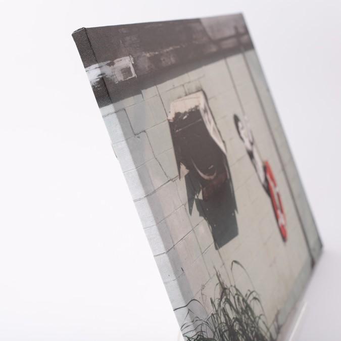 バンクシー アートパネル トーマス 60×40cm BANKSY CANVAS ART バンクシー キャンバスアート 60cm × 40cm Thomas