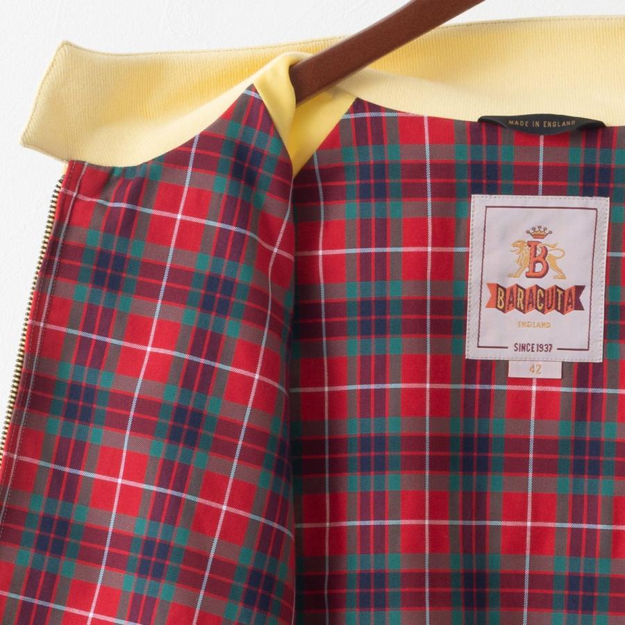 バラクータ Baracuta G9 オリジナル ハリントンジャケット スイングトップ ストロー 英国製 リブ ブルゾン 上着 ユニセックス スティーブマックイーン愛用の画像