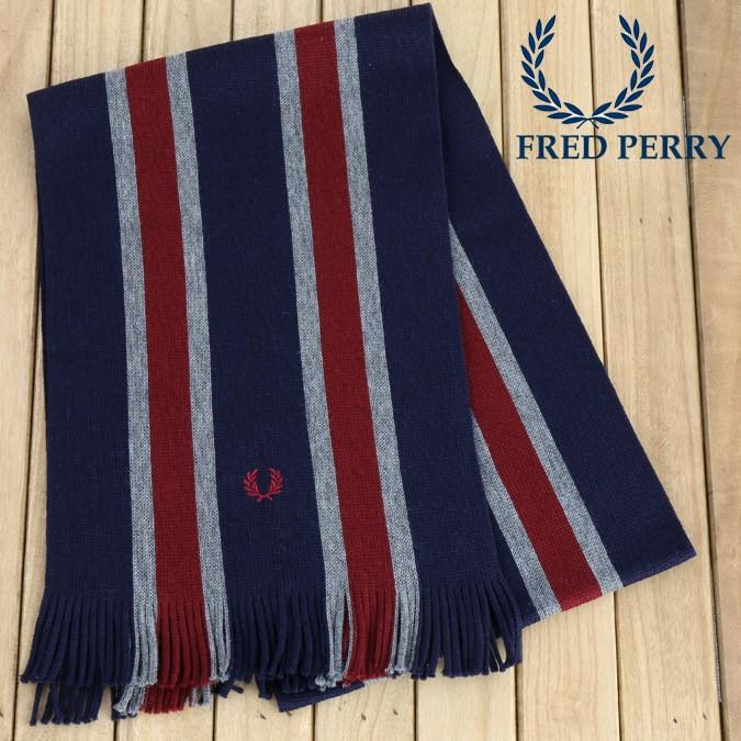 FRED PERRY フレッドペリー 正規販売店 Fred Perry マフラー カレッジ 