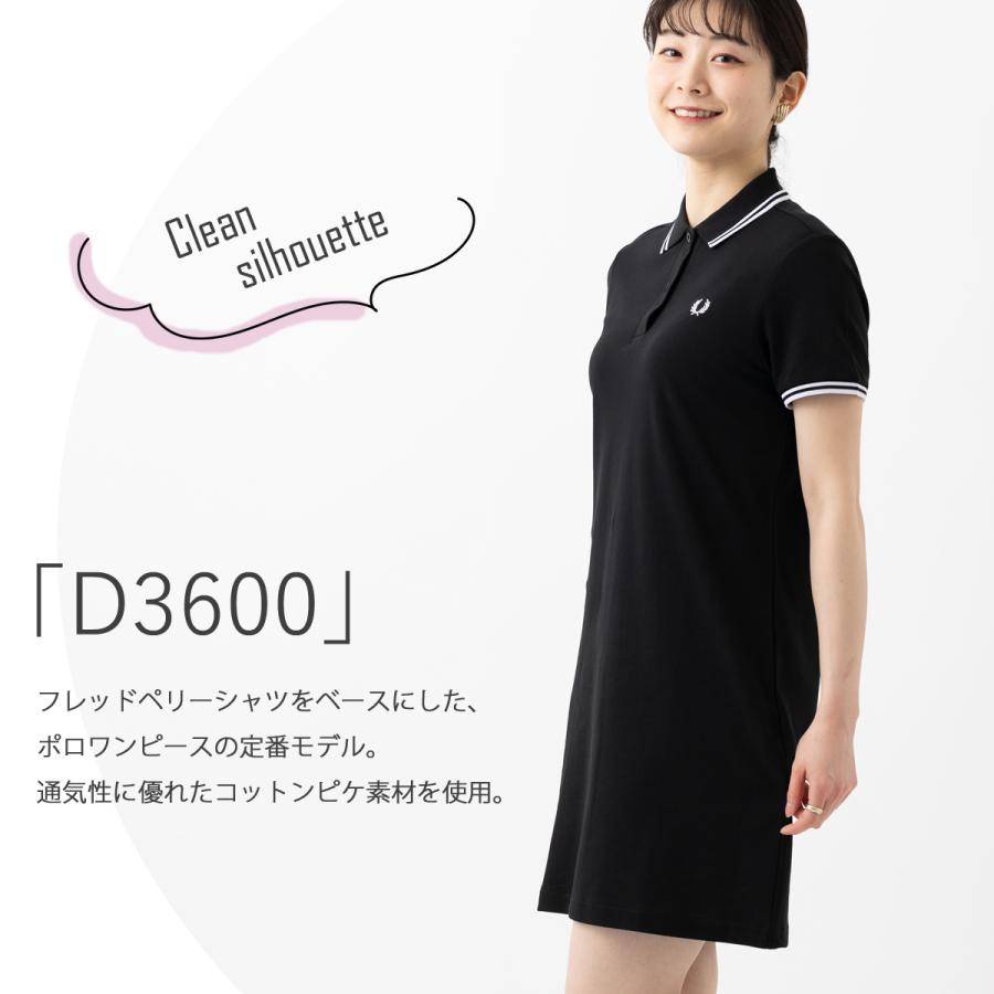 FRED PERRY（フレッドペリー） レディース ポロシャツ ワンピース 半袖