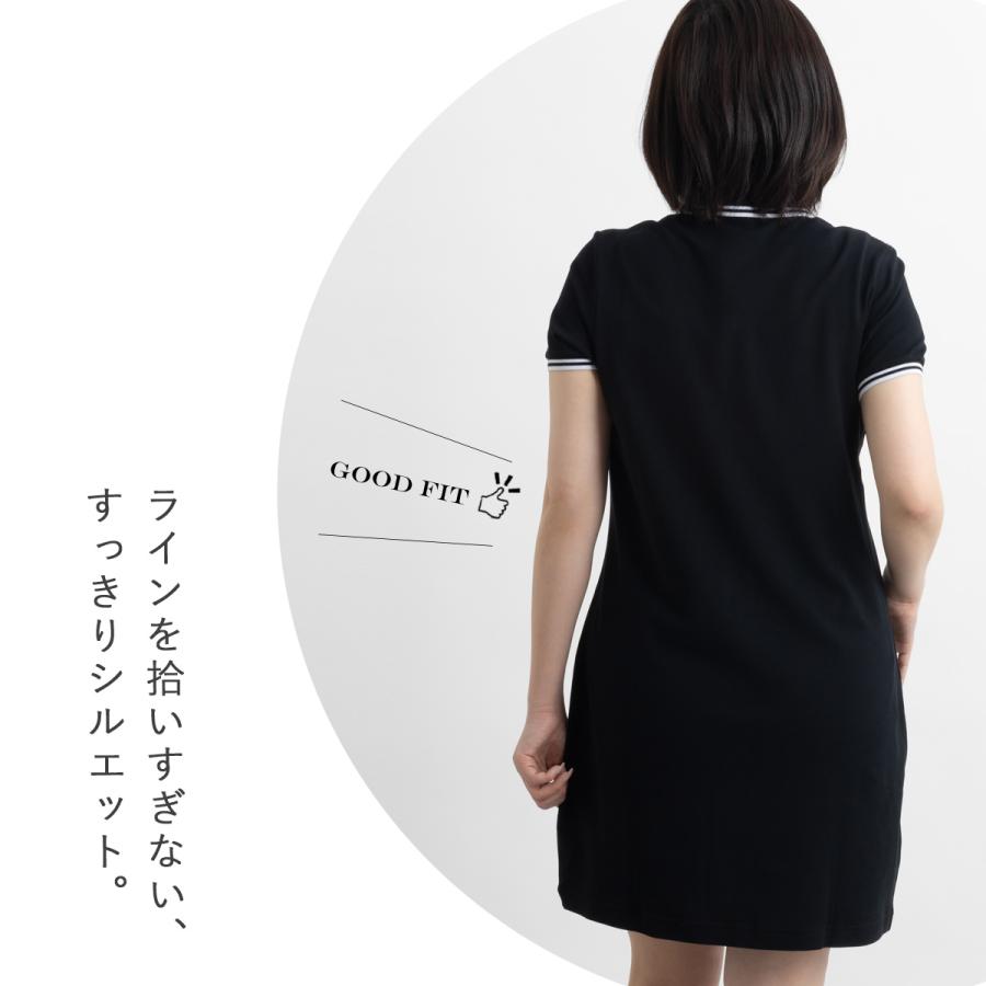 FRED PERRY（フレッドペリー） レディース ポロシャツ ワンピース 半袖