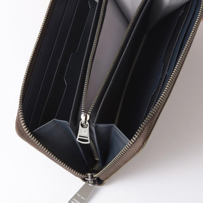 FRED PERRY（フレッドペリー） メンズ 長財布 レザーパース ラウンド