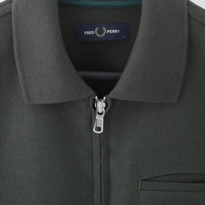美品　FRED PERRY リブカラージャケット FRED PERRY フレッドペリー メンズ ジャケット リブカラー