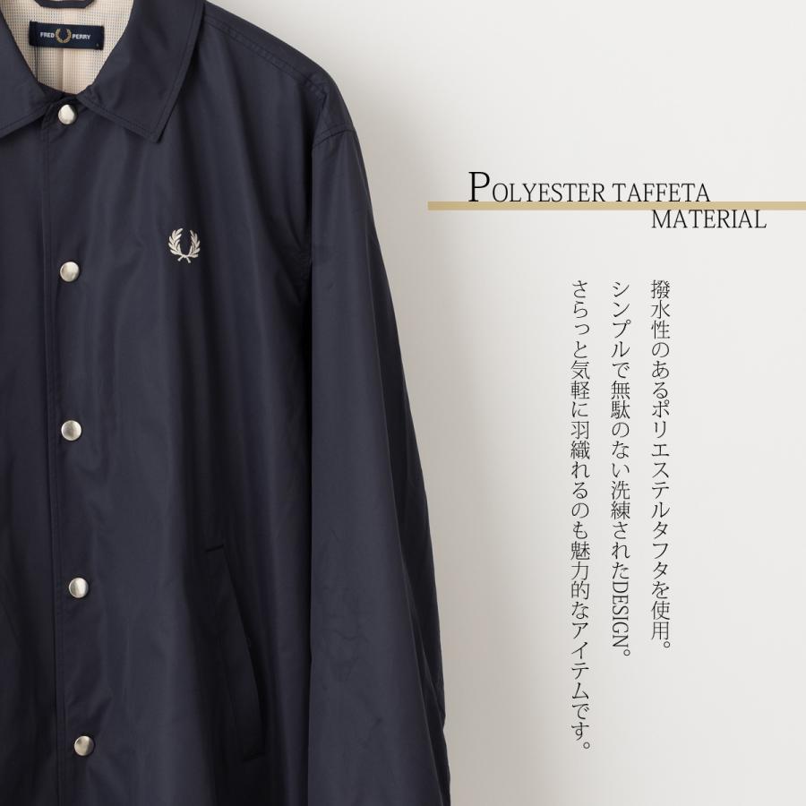 FRED PERRY フレッドペリー メンズ アウター ロングコーチ FRED PERRY フレッドペリー メンズ アウター ロングコーチ