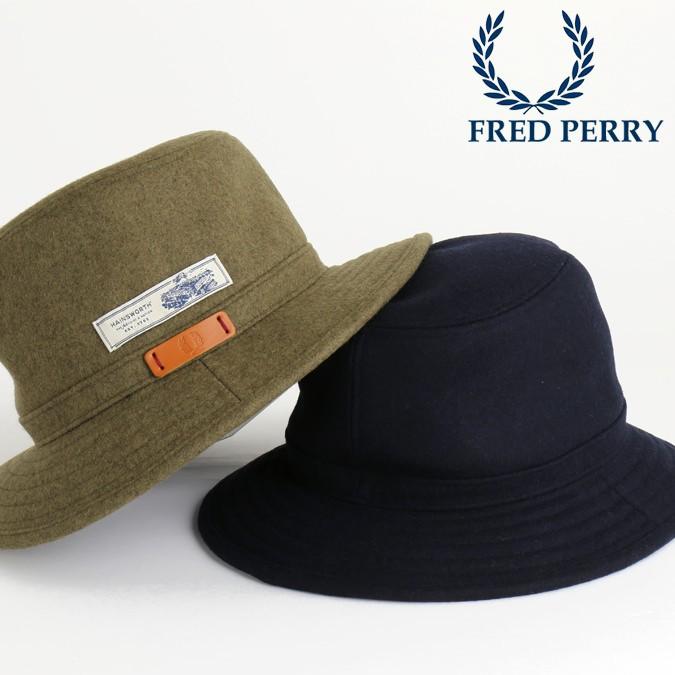 フレッドペリー 正規販売店 Fred Perry マニッシュハット 帽子 ハット ウール HAINSWORTH メルトン 日本製 2色 メンズ  レディース :f9499:クローゼスト - 通販 - Yahoo!ショッピング