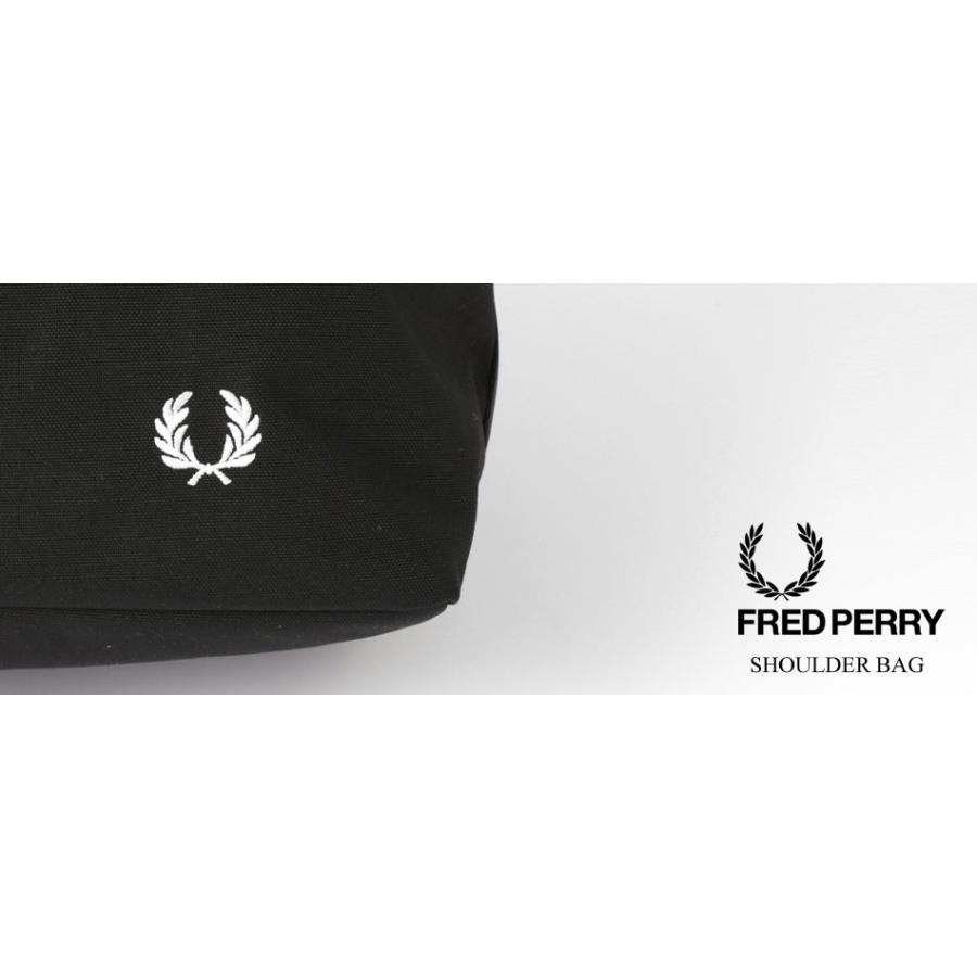 フレッドペリー メンズ ショルダーバッグ 45×38×18cm Fred Perry 2色 ネイビー ブラック レディース｜ukclozest｜04