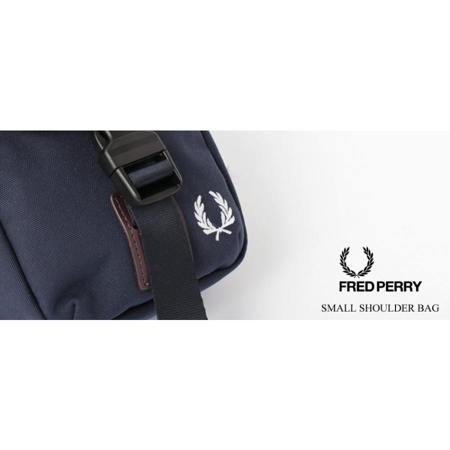 フレッドペリー メンズ ショルダーバッグ スモール 小さい ミニ 17×13×5.5cm Fred Perry 22色 ネイビー ブラック レディース 男女兼用｜ukclozest｜04