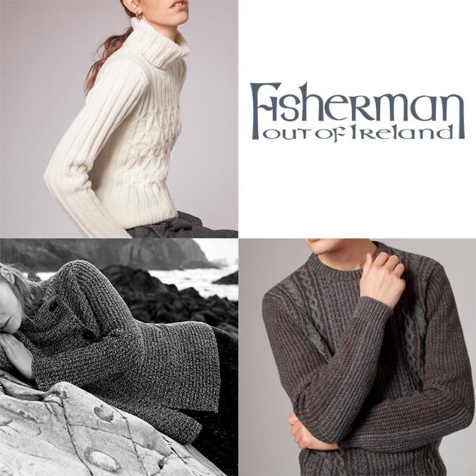 セーター フィッシャーマン FISHERMAN OUT OF IRELAND 【公式通販】