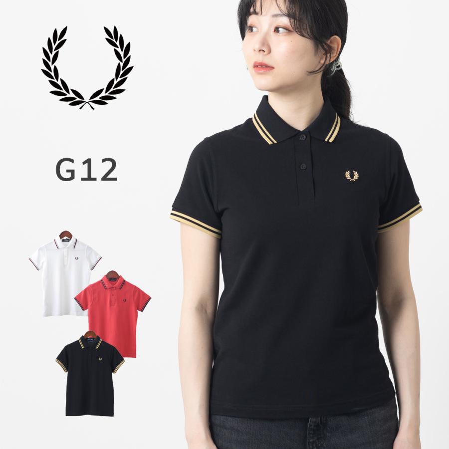 フレッドペリー レディース ポロシャツ ポロ 半袖 Fred Perry ティップ