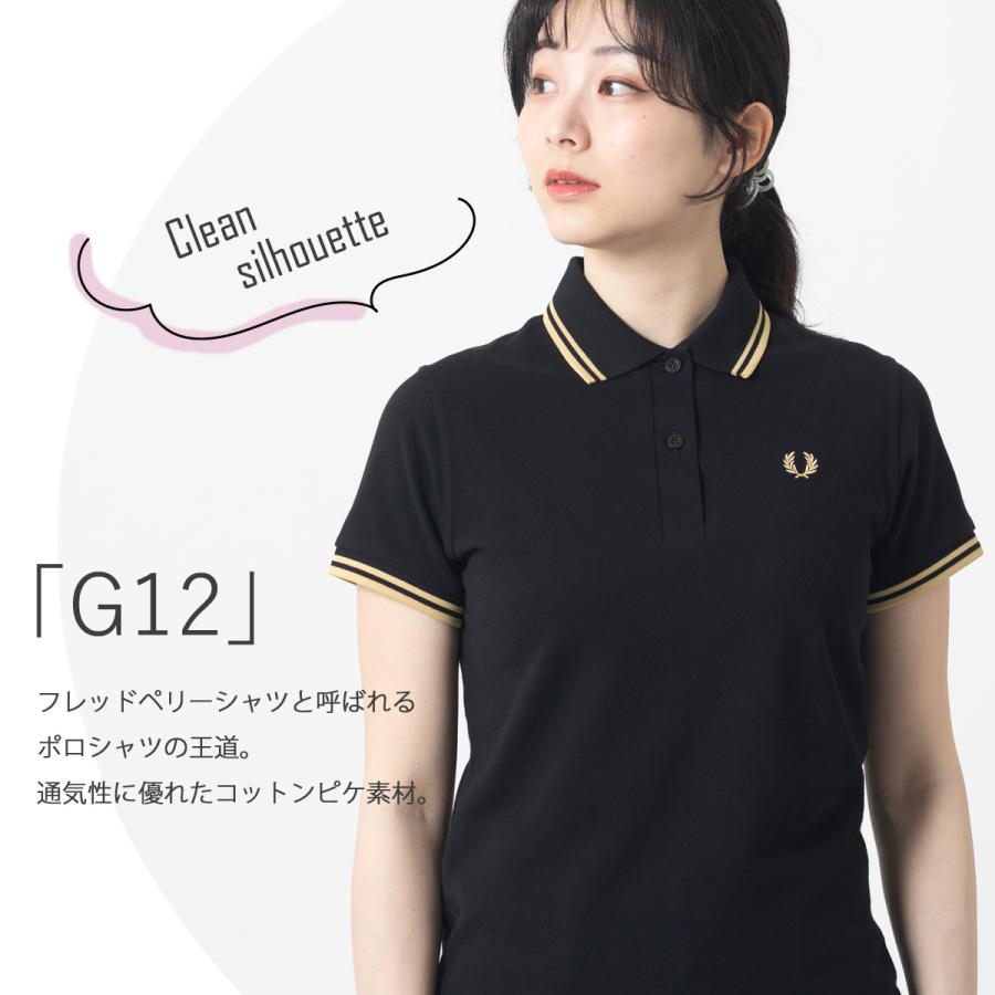 FRED PERRY フレッドペリー レディース ポロシャツ ポロ 半袖 FRED PERRY フレッドペリー レディース ポロシャツ ポロ 半袖