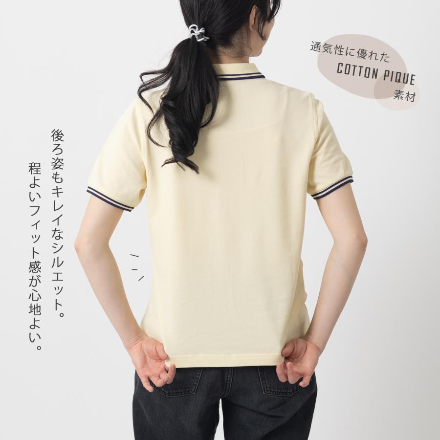 FRED PERRY フレッドペリー レディース ポロシャツ ポロ 半袖 FRED PERRY フレッドペリー レディース ポロシャツ ポロ 半袖