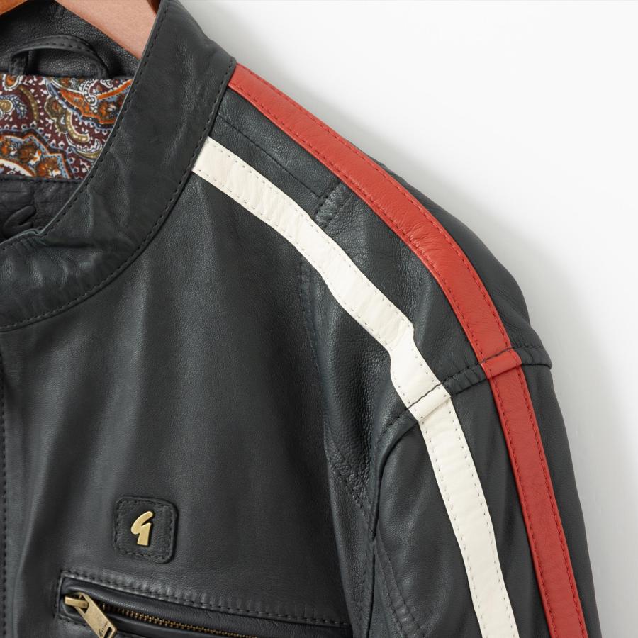 Gabicci（ガビッチ） 英国製 レザー ジャケット MADE IN UK ライダース