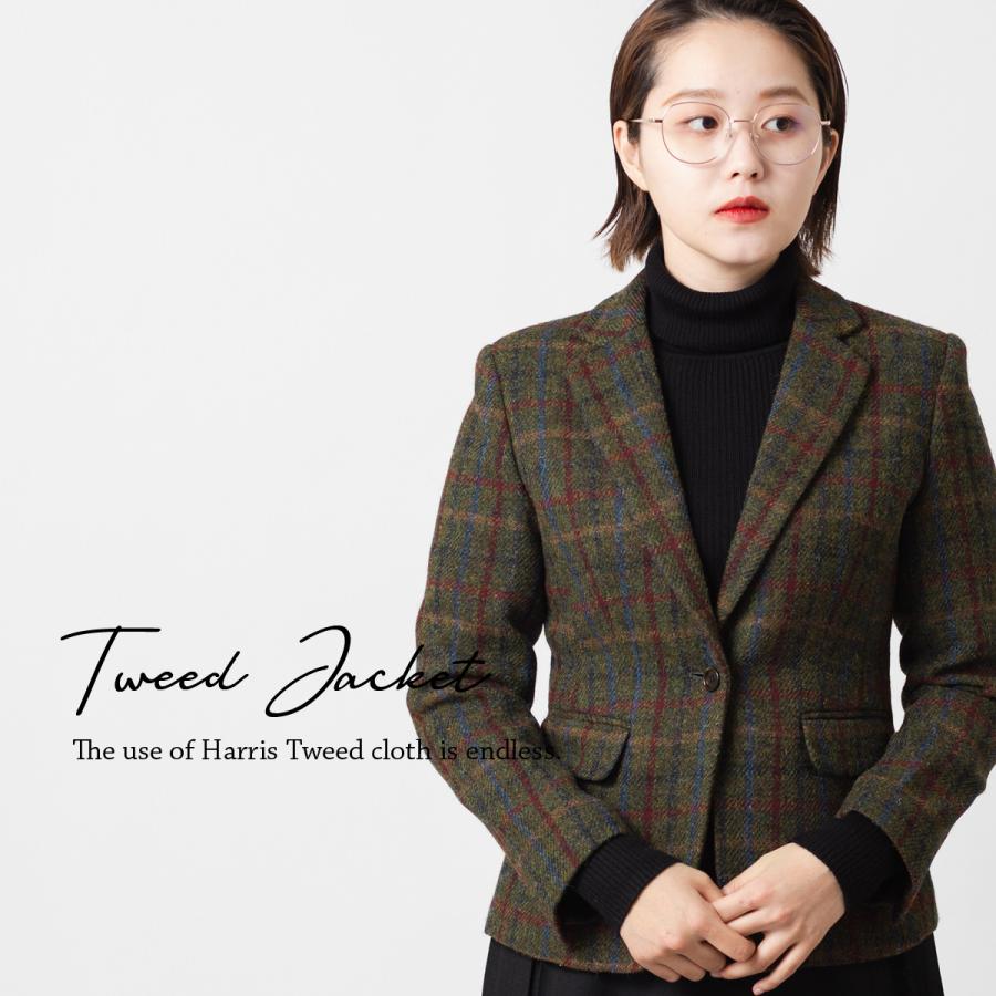 HARRIS TWEED ハリスツイード レディース ジャケット Harris HARRIS TWEED ハリスツイード レディース ジャケット Harris