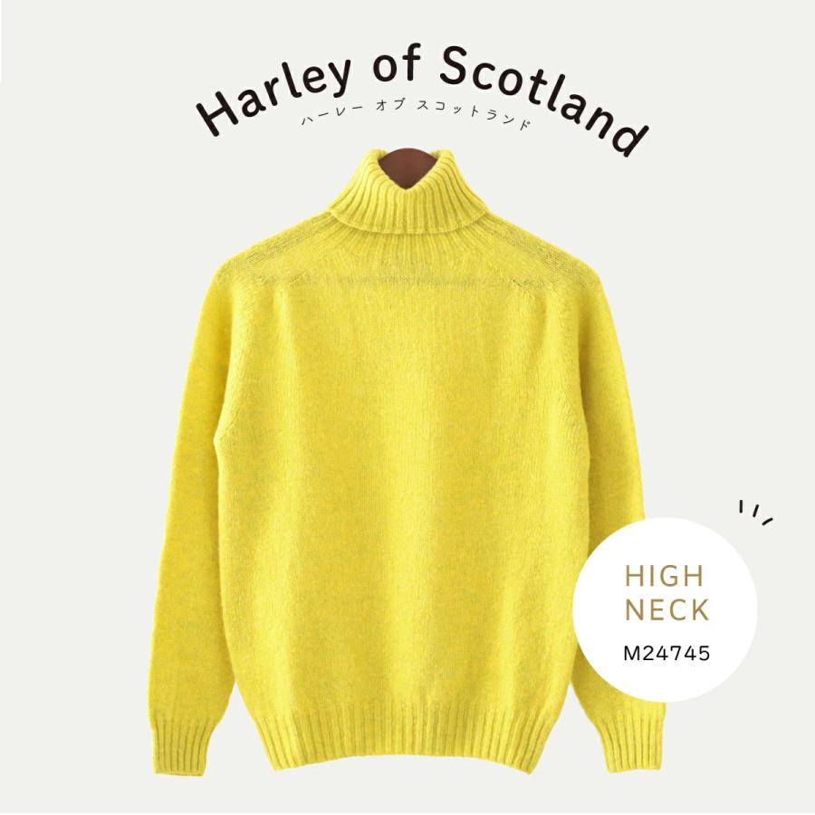 Harley of SCOTLAND Scotland ユニセックス タートルネック Harley of SCOTLAND Scotland ユニセックス タートルネック