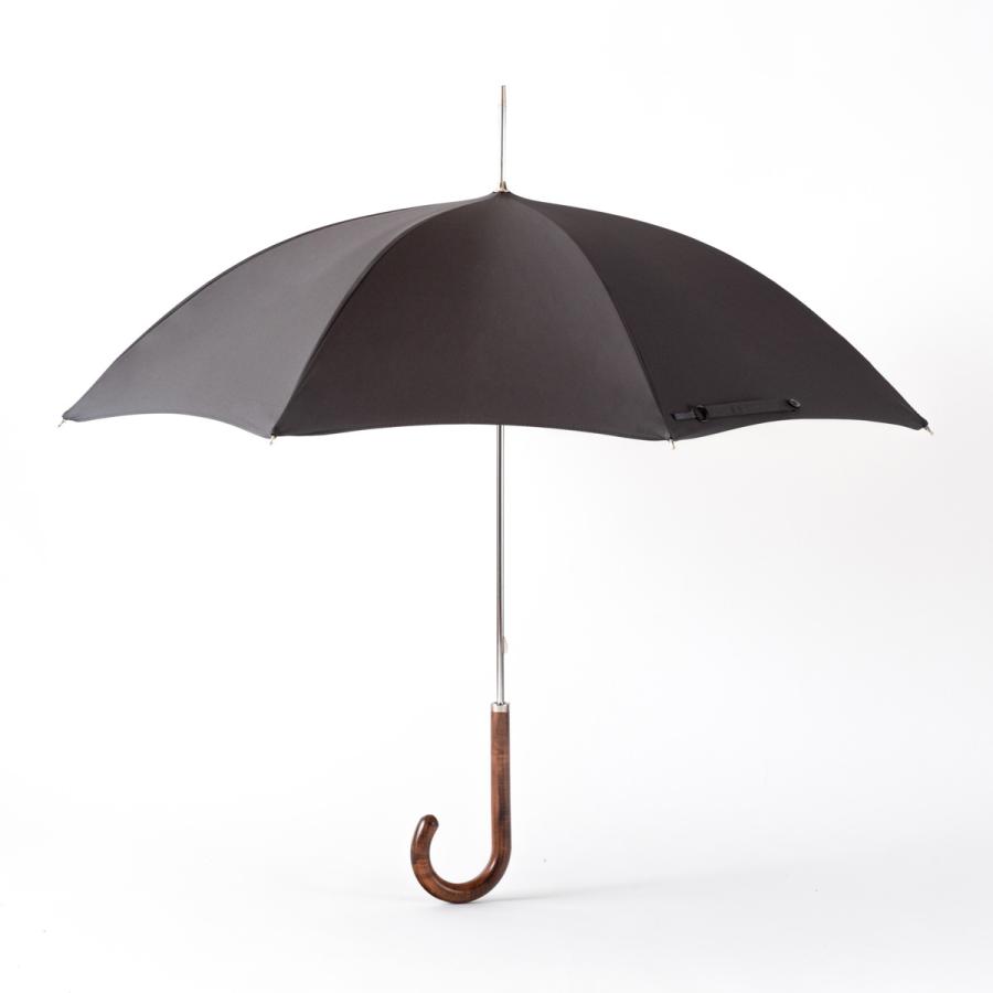 INCE UMBRELLA City Slim チャコール レディース 日傘兼用 長傘 インスアンブレラ シティ スリム メープルウッド