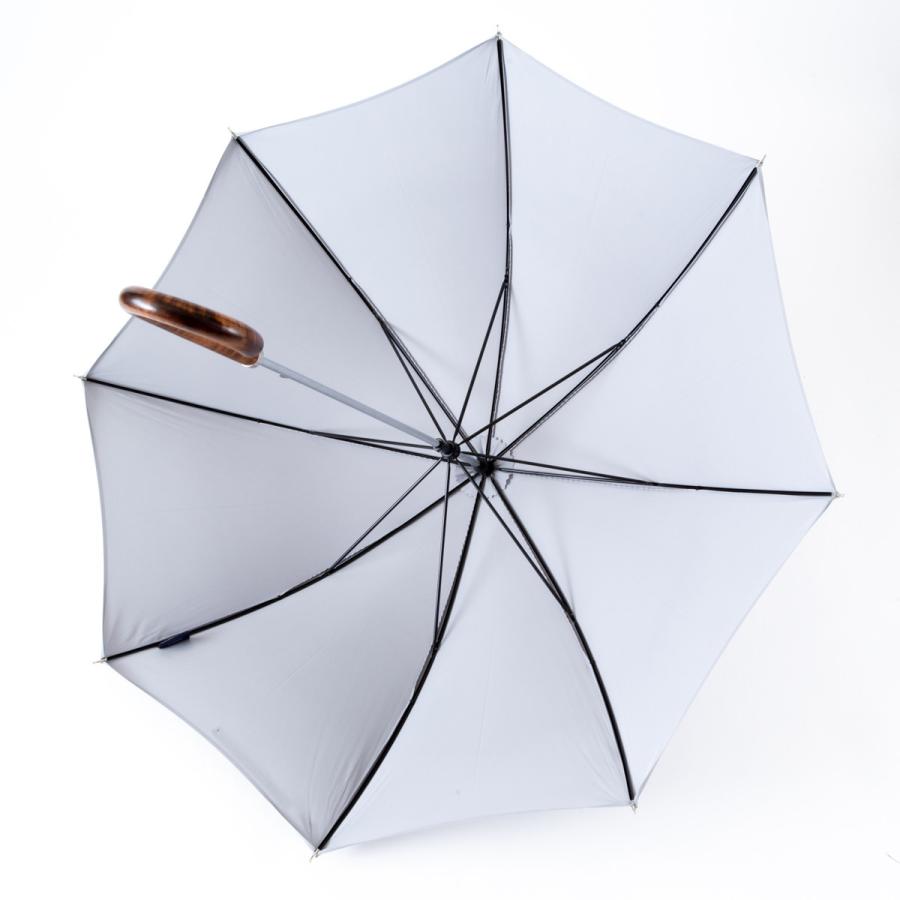 INCE UMBRELLA City Slim グレー レディース 日傘兼用 長傘 インスアンブレラ シティ スリム メープルウッドハンドル