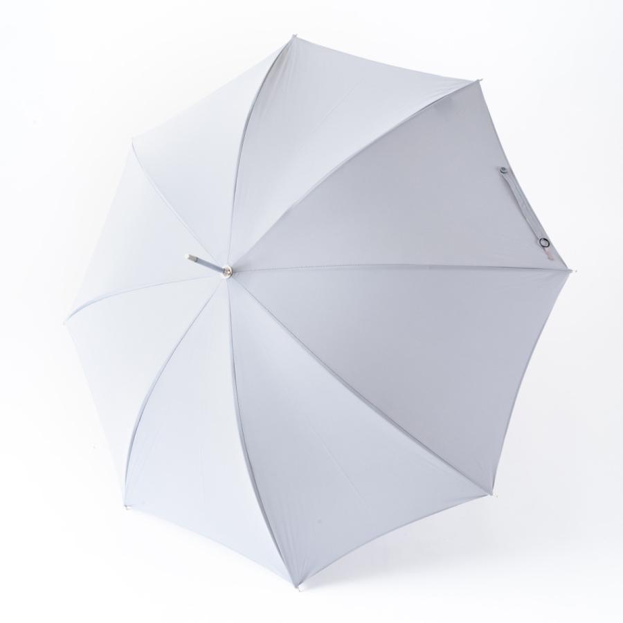 INCE UMBRELLA City Slim グレー レディース 日傘兼用 長傘 インスアンブレラ シティ スリム メープルウッドハンドル