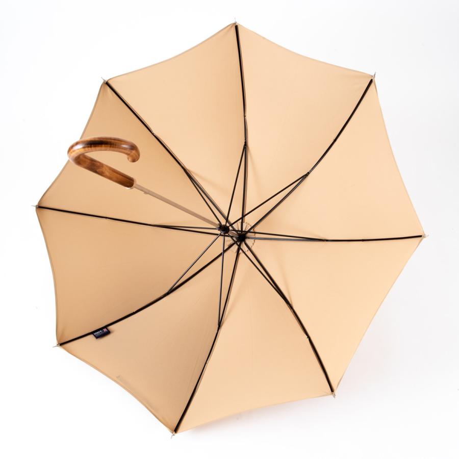 INCE UMBRELLA City Slim サンド レディース 日傘兼用 長傘 インスアンブレラ シティ スリム メープルウッドハンドル