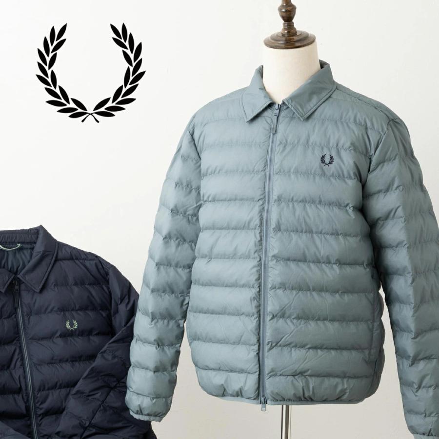 FRED PERRY（フレッドペリー） パデッドジャケット 中綿ジャケット 襟 
