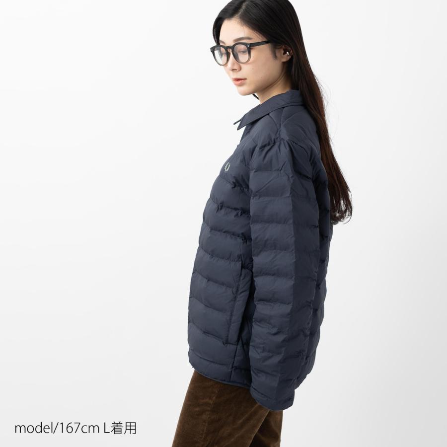 FRED PERRY（フレッドペリー） パデッドジャケット 中綿ジャケット 襟 