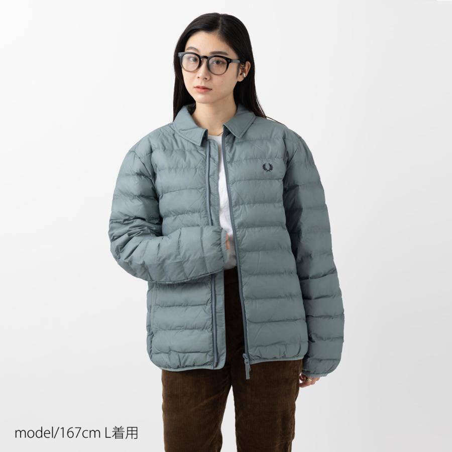 FRED PERRY（フレッドペリー） パデッドジャケット 中綿ジャケット 襟 