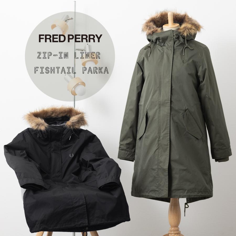 FRED PERRY フレッドペリー レディース モッズコート フィッシュ FRED PERRY フレッドペリー レディース モッズコート フィッシュ
