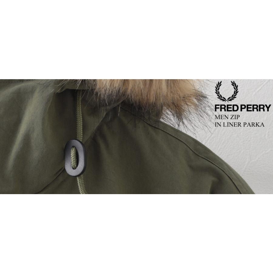 FRED PERRY（フレッドペリー） メンズ モッズコート フィッシュテール