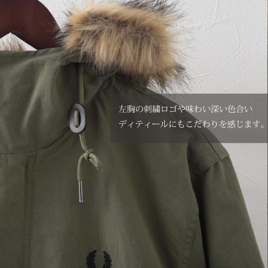 FRED PERRY（フレッドペリー） メンズ モッズコート フィッシュテール