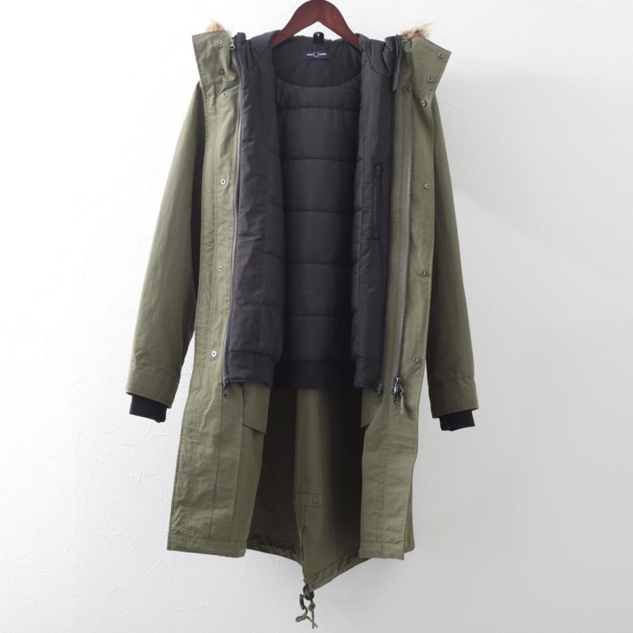 FRED PERRY（フレッドペリー） メンズ モッズコート フィッシュテール
