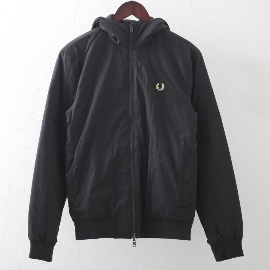フレッドペリー　ダークグレー フリース裏地 モッズコート フレッドペリー モッズコート 2023FWモデル FRED PERRY ジップイン