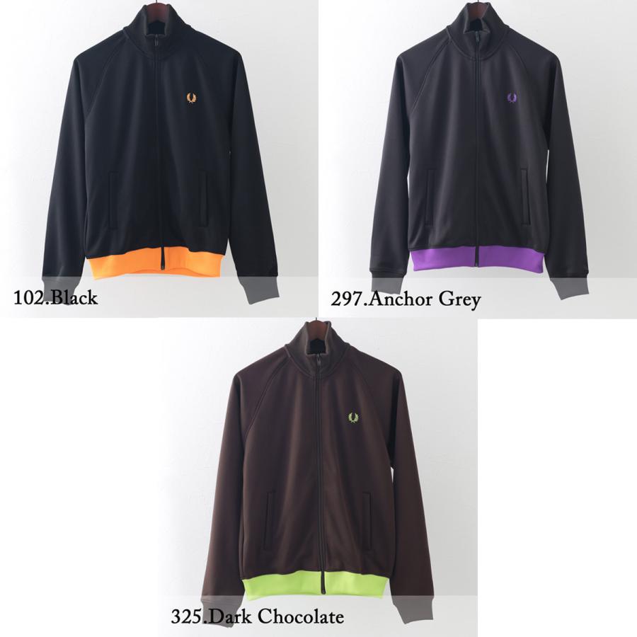 フレッドペリー 秋冬 メンズ 日本製 トラックジャケット Fred Perry 3色 ネオン ブラック 正規販売店 ギフト｜ukclozest｜08