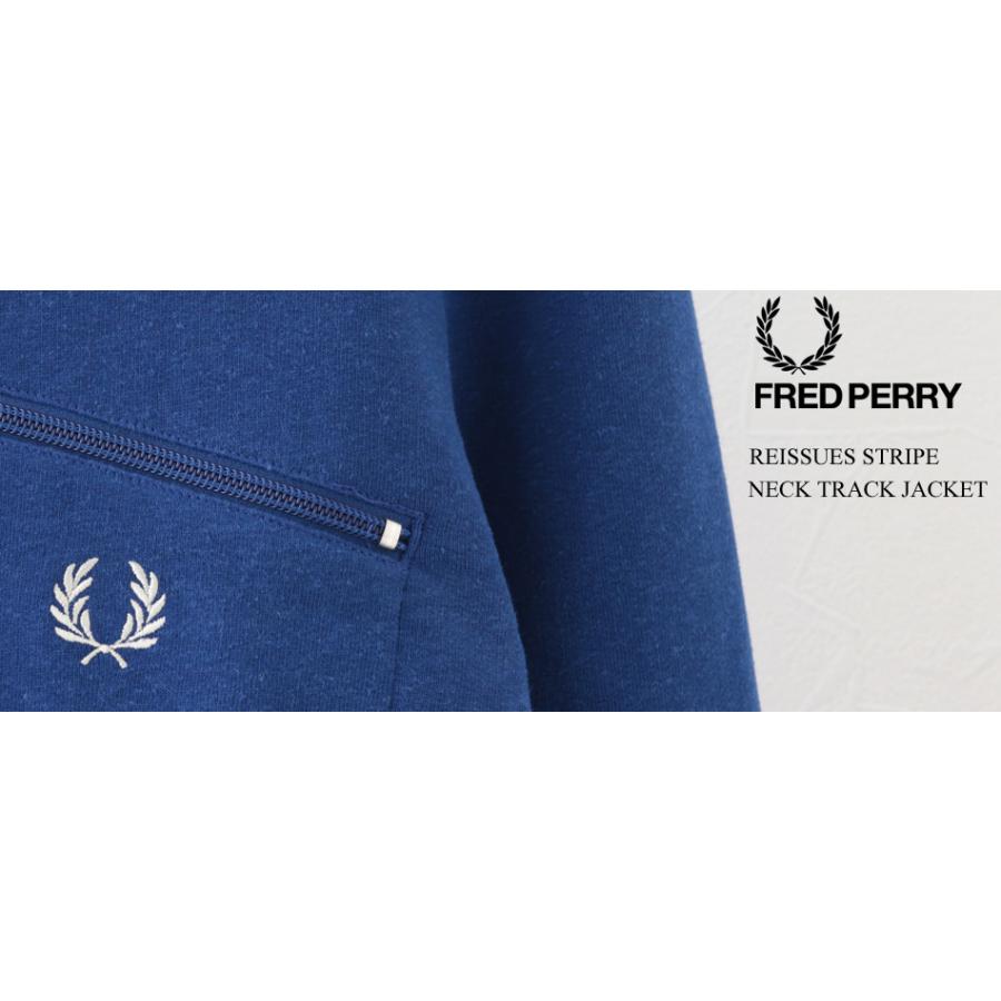 FRED PERRY（フレッドペリー） 秋冬 メンズ ストライプ ネックトラック