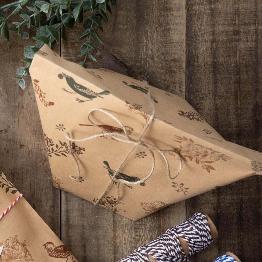 ウイリアム・モリスのデザインを使ったJubileeオリジナル クラフトペーパー 包装紙セット 20枚入り ラッピングキット イギリス 英国