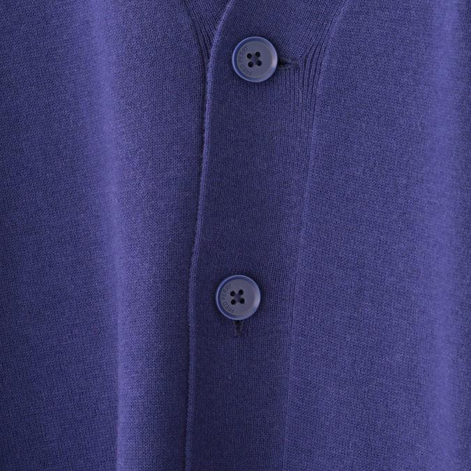 FRED PERRY ネイビー カーディガン XS 中古・古着通販】FRED PERRY (フレッドペリー) カーディガン