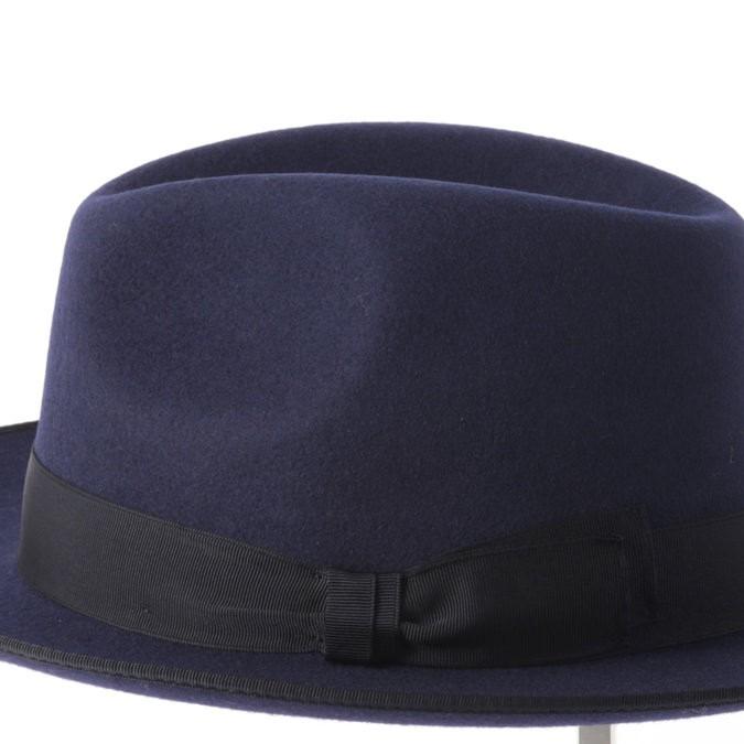 Laird Hatters メンズ トリルビーハット 英国製 ウールハット フェルト