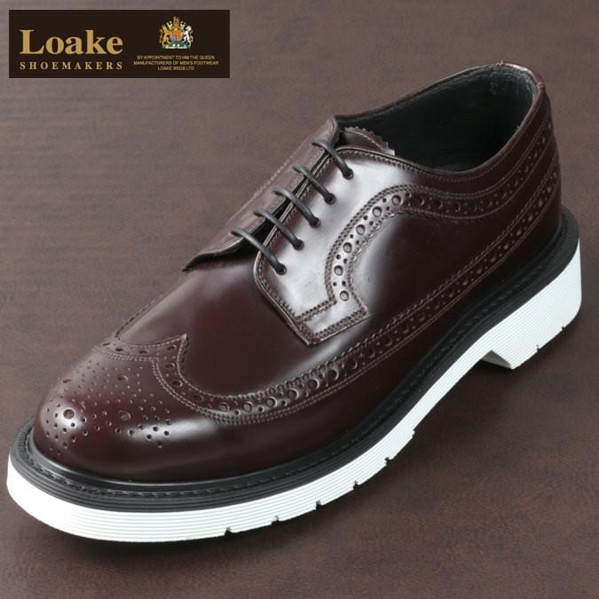定番，高品質 Loake England メンズ レザーシューズ ローク