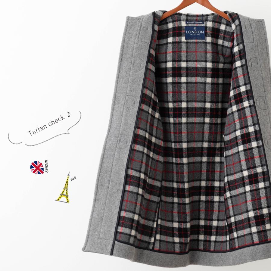 LONDON Tradition TRADITION レディース ロングダッフルコート LONDON Tradition TRADITION レディース ロングダッフルコート