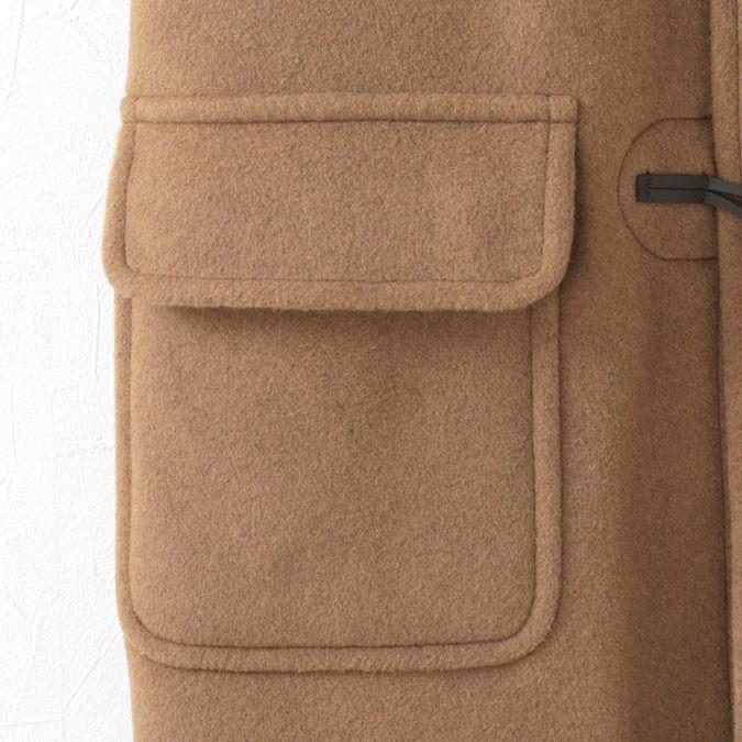 LONDON TRADITION DUFFLE COAT ロンドントラディション ダッフルコート マーティン スリム ロング ウール混 ビクーニャ メンズの画像