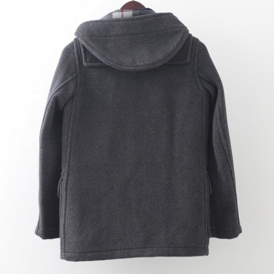 LONDON TRADITION メンズ スリムショートダッフルコート ミッドグレー