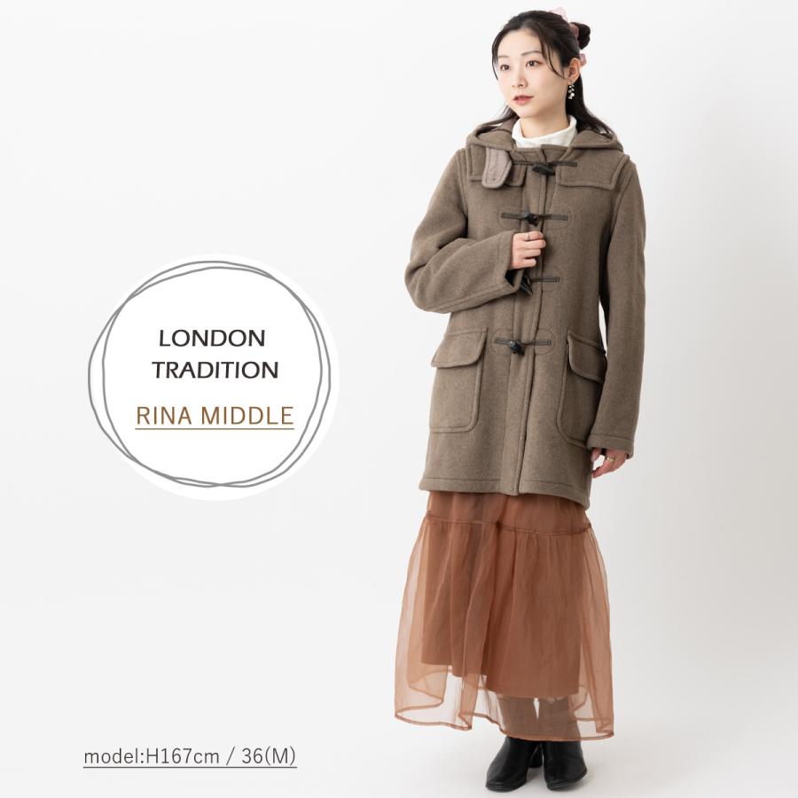 LONDON TRADITION レディース オーバーサイズ ショートダッフル LONDON TRADITION レディース オーバーサイズ ショートダッフル