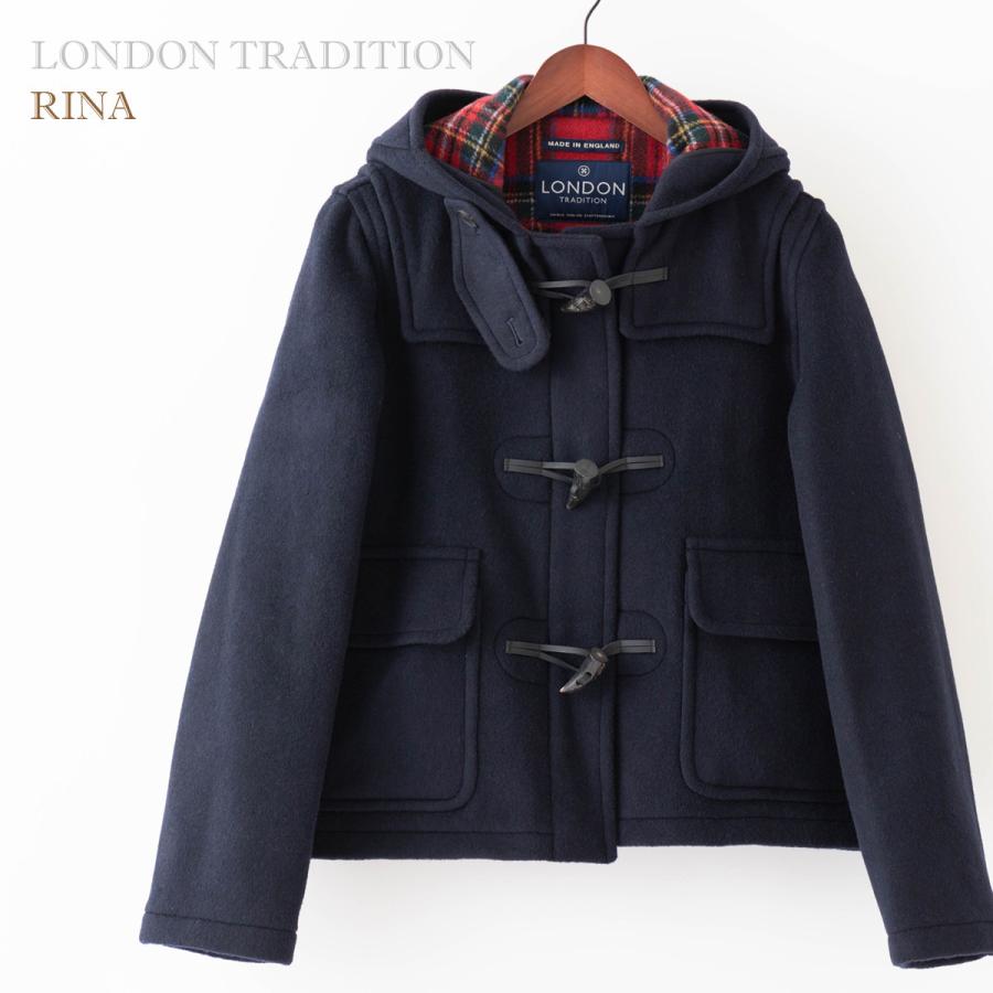 LONDON TRADITION レディース オーバーサイズ ダッフルコート RINA 